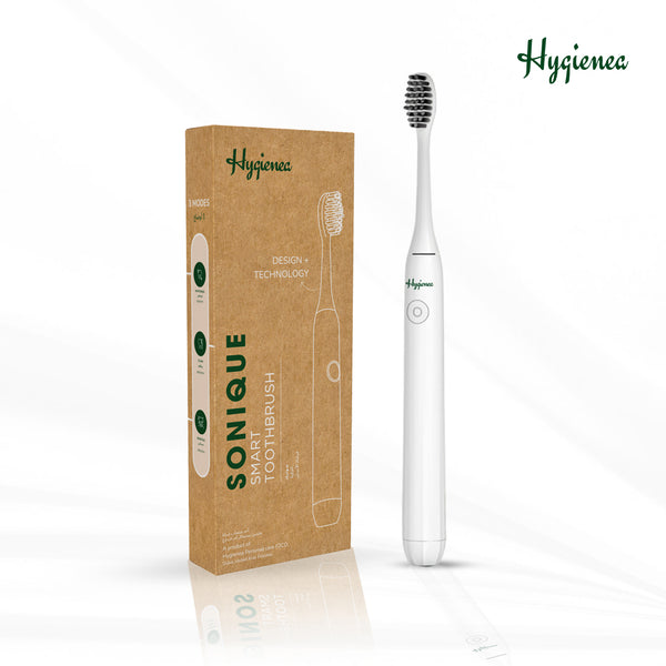 Sonique- Pearl White Electric Toothbrush