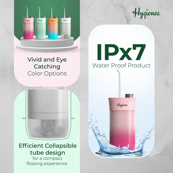 Flosswave – Rose Quartz Pink- Water Flosser