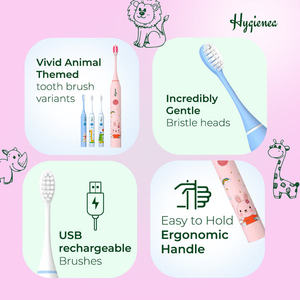 Smile Star - Hoppy clean Kids Electric Tooth Brush