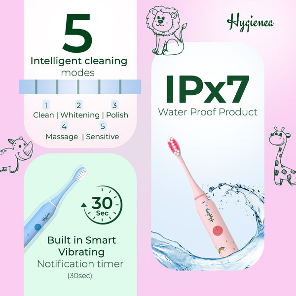 Smile Star Kids Electric Tooth Brush – Hoppy Clean