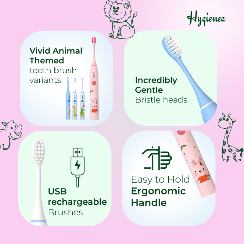 Smile Star Kids Electric Tooth Brush – Astro Bunny